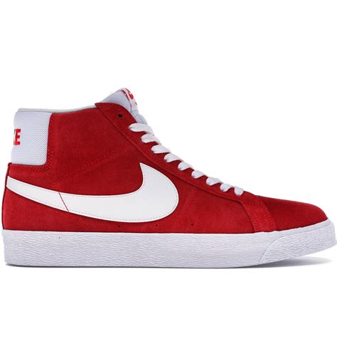 nike blazer weiss rot|nike blazer stockx.